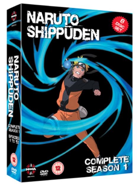 Naruto Shippuden Complete Series 1 Dvd Free Shipping Over £20