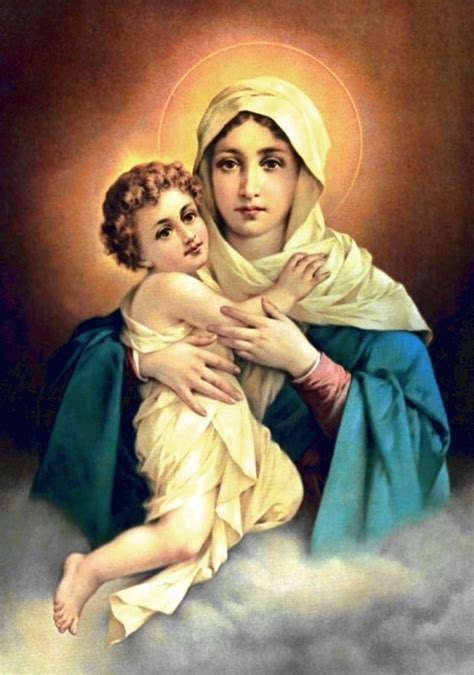 La Vierge Marie Et Jésus Prient à Vos Intentions De Prières