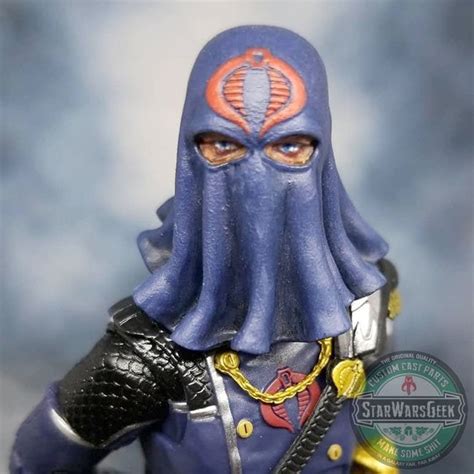 Hooded Cobra Commander Gi Joe Classified 6 Action Figure Etsy