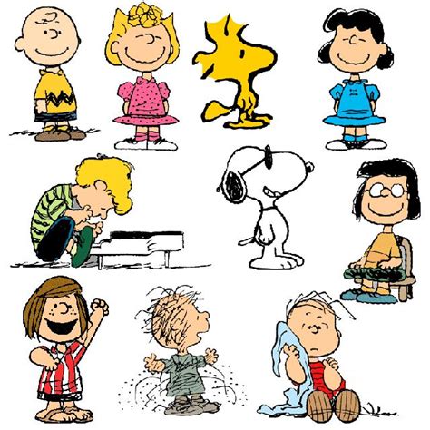 Peanuts Personagens Charlie Brown Charlie Brown Snoopy Peanuts Gang