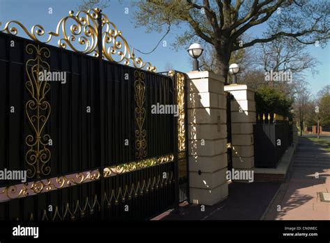 The Bishops Avenue Hampstead North London N 2 Security Gates Fronting