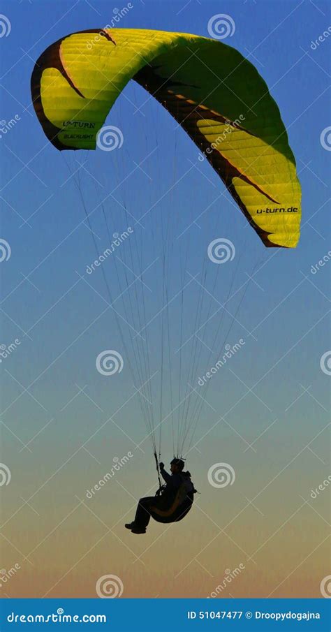 Recreational Paragliding Adventure Editorial Photography Image Of