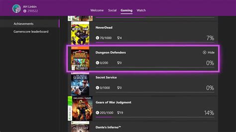 How To Hide 0 Gamerscore Games On Xbox One Youtube