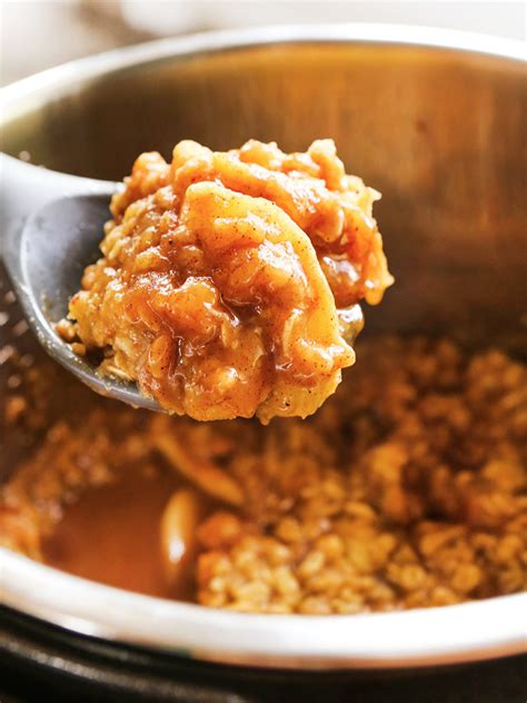 Ours were super soft on top and then a little more crisp down towards the bottom. Instant Pot Apple Crisp | Recipe | Apple crisp recipes ...