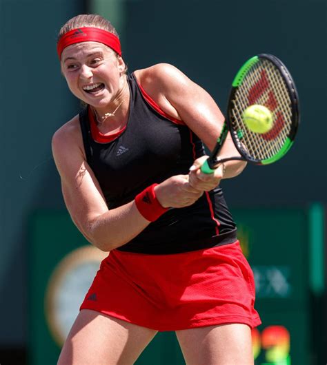 Click here for a full player profile. JELENA OSTAPENKO at 2018 Miami Open Final in Key Biscayne ...