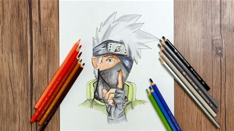 In This Tutorial I Will Show You How To Draw Kakashi Hatake Step By