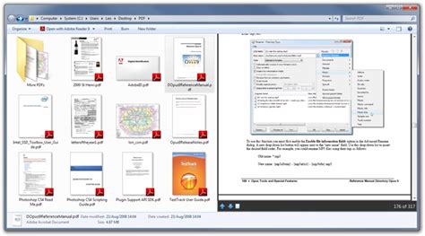 Download and unzip the file into a drive that has enough room to store it. Fixes for 64-bit Adobe Reader preview handler and thumbnails