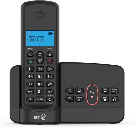Bt Home Phone With Nuisance Call Blocking And Answer Machine Single