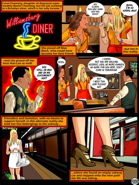 2 Broke Girls Sex - Caroline Channing Comic | My XXX Hot Girl