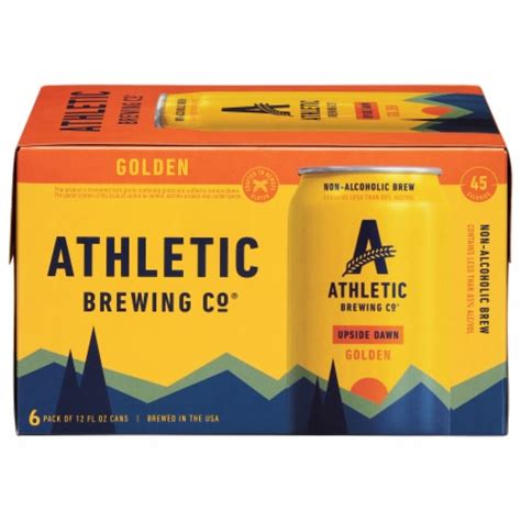 Athletic Brewing Co Non Alcoholic Upside Dawn Golden Pack Ct