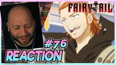 Fairy Tail Episode 76 REACTION Gildarts YouTube