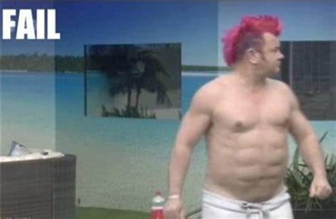 He's getting trolled for his photoshop abs. 15 Hilarious Alternative Six Packs - funny six pack - Oddee