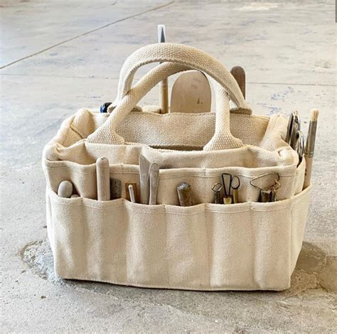Potters Canvas Tool Bag The Pottery Studio
