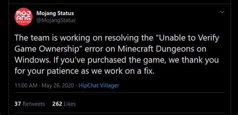 In this minecraft dungeons article, we put together everything you need to know about how to fix game cannot be verified error. Unable to Verify Game Ownership Error in Minecraft Dungeons