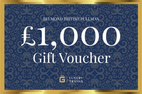 Belmond British Pullman £1000 T Card