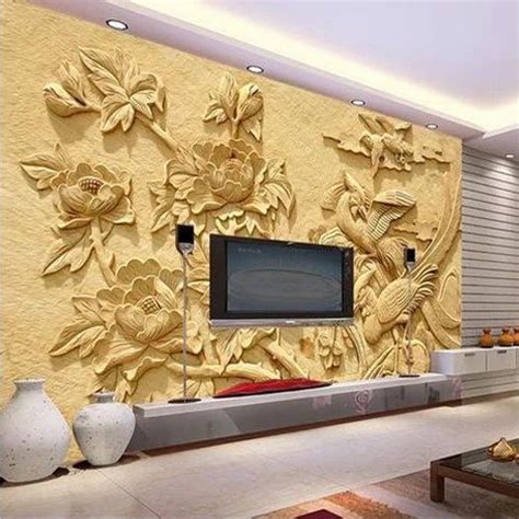 Floral Pvc Lincrusta Wallcovering At Rs 100square Feet In Hyderabad