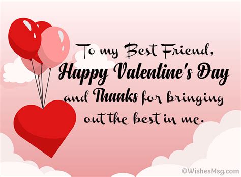70 Valentine Day Messages For Friends Wishesmsg