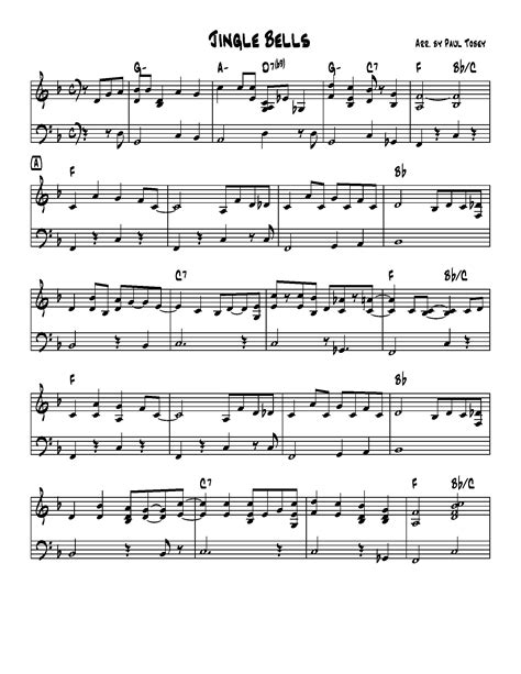 Jingle Bells By Traditional Piano Sheet Music Advanced Level