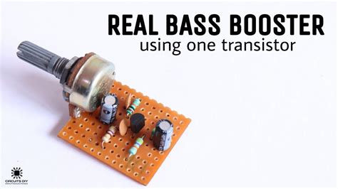 How To Make A Simple Bass Booster Pre Amplifier Using 2n2222 Transistor