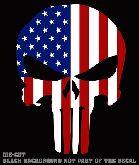 48 American Flag Punisher Skull Wallpaper Wallpapersafari
