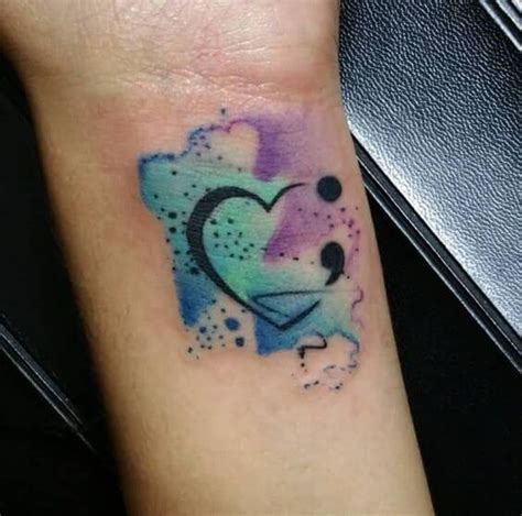 Semicolon Tattoos For Women Ideas And Designs For Girls