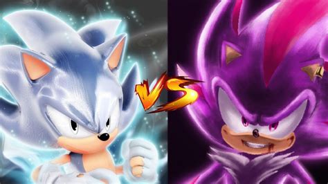 Ultra Instinct Sonic Vs Ultra Ego Shadow Sonic Battle Mugen Hd Fan