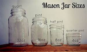 Common Mason Jar Sizes Reception Decor Pinterest Mason Jar Sizes