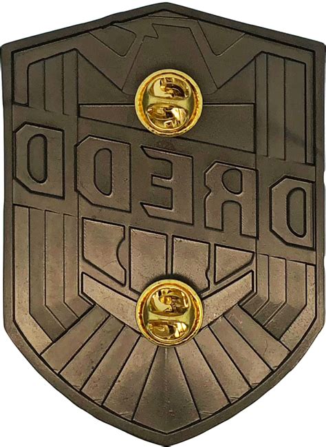 Judge Dredd Shield Badge Chicago Cop Shop