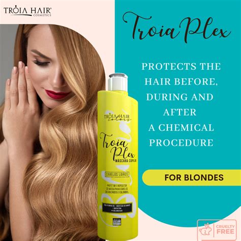 Blond Plex Pre Discoloration Strengthening Treatment 20oz Tróia Hair