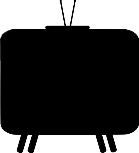 Svg Old Set Television Free Svg Image And Icon Svg Silh