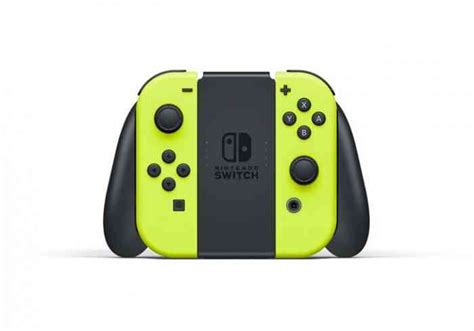 Get An Up Close Look At The New Nintendo Switch Yellow Joy Con