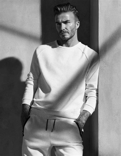 David Beckham Poses For Handm Modern Essentials Celeb Donut