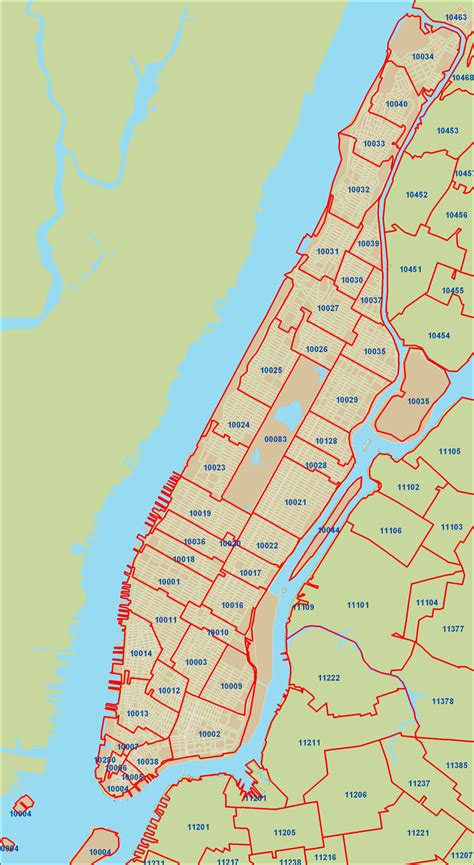 It is located about 132 miles south of ny's capital city of albany. manhattan zip code