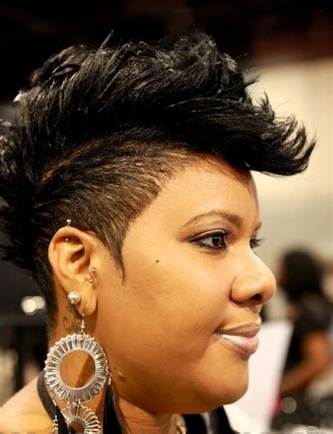 Awesome Short Mohawk Haircuts For African American Women In 2024 Cruckers