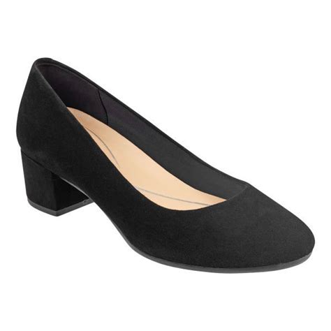 Ailene Dress Shoes Black Suede Easy Spirit Comfortable Shoes For Women Originator Of E360