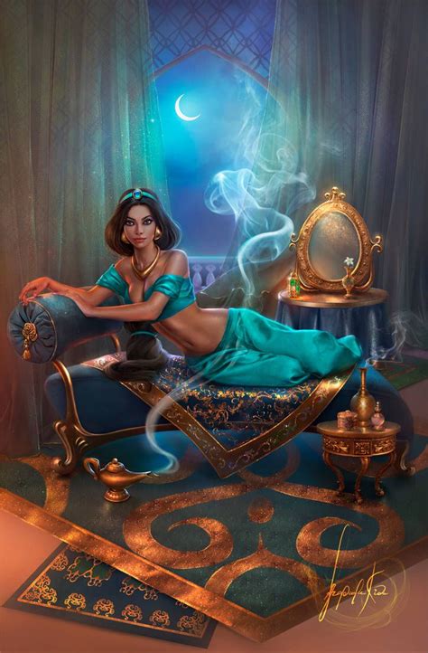 missqualle art jasmine 718401461 sexy disney disney princess