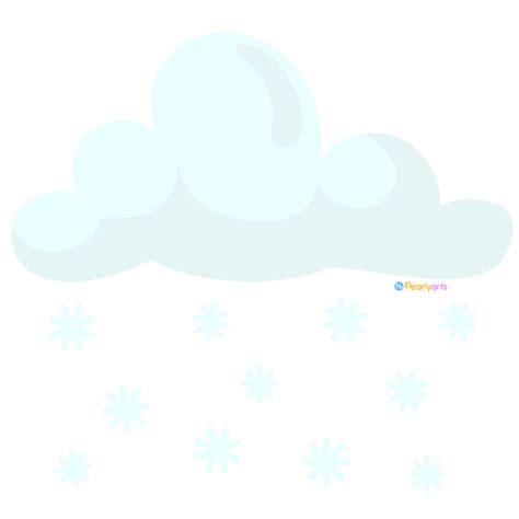 Snow Cloud Clipart Free Download Pearly Arts