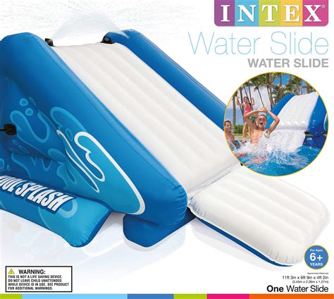 Intex Kool Splash Inflatable Swimming Pool Water Slide Quick Fill Air Pump Buy Online In Uae