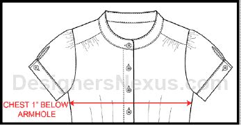 (from the seam at the base ofthe collar to the bottom hem of the jacket). How to Spec a Garment: Basic Points of Measure for Apparel ...