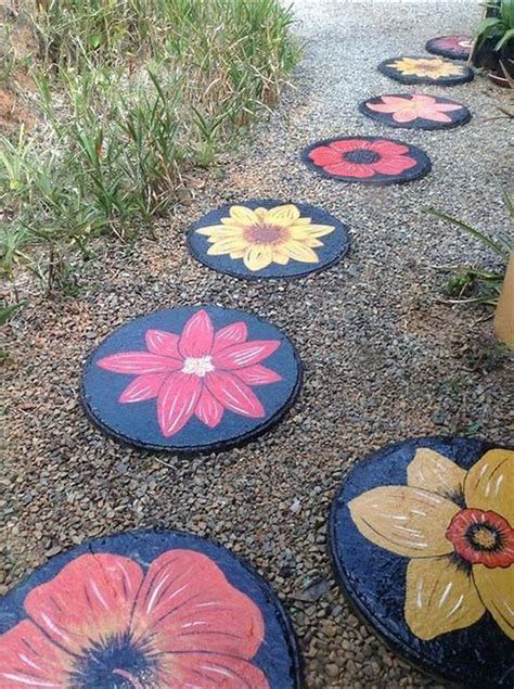 44 Beautiful Diy Mosaic Ideas To Beautify Your Garden Stepping Stones
