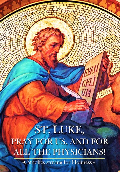 Oct 18 St Luke Evangelist Short Bio And Divine Office 2nd Reading