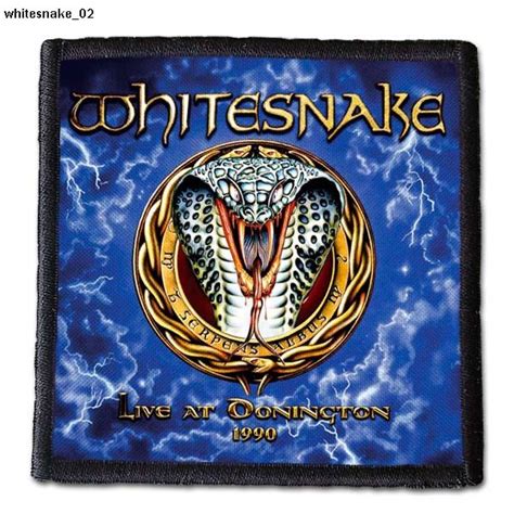 Whitesnake 02 Small Printed Patch King Of Patches