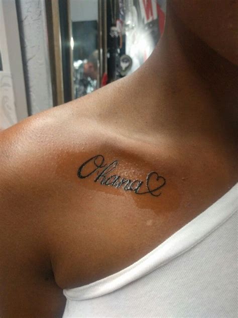 Maybe you would like to learn more about one of these? My Ohana tattoo that me and my sisters now share! "Ohana ...