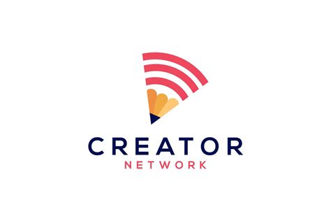Creator Network Logo Template Creative Illustrator Templates