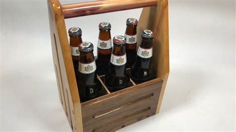 If you want to enhance the look of the project and. How to build a BEER CADDY with FREE PLANS - YouTube
