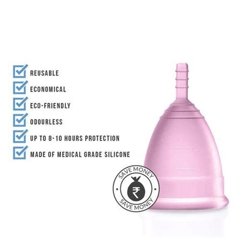 Buy Sirona Reusable Menstrual Cup For Women Medium Age Up To 25 Years 1