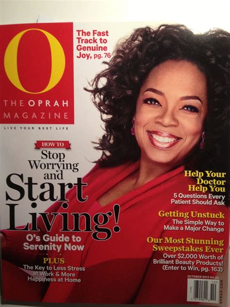 October O Mag Issue Oprah Oprah Winfrey O The Oprah Magazine