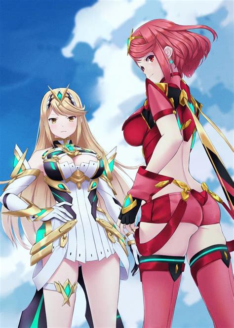 Pyra And Mythra Xenoblade Chronicles Know Your Meme