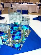 Blue And Silver Table Decorations Pictures