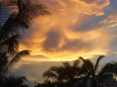 Sunset In Puerto Rico Sunset Celestial Clouds